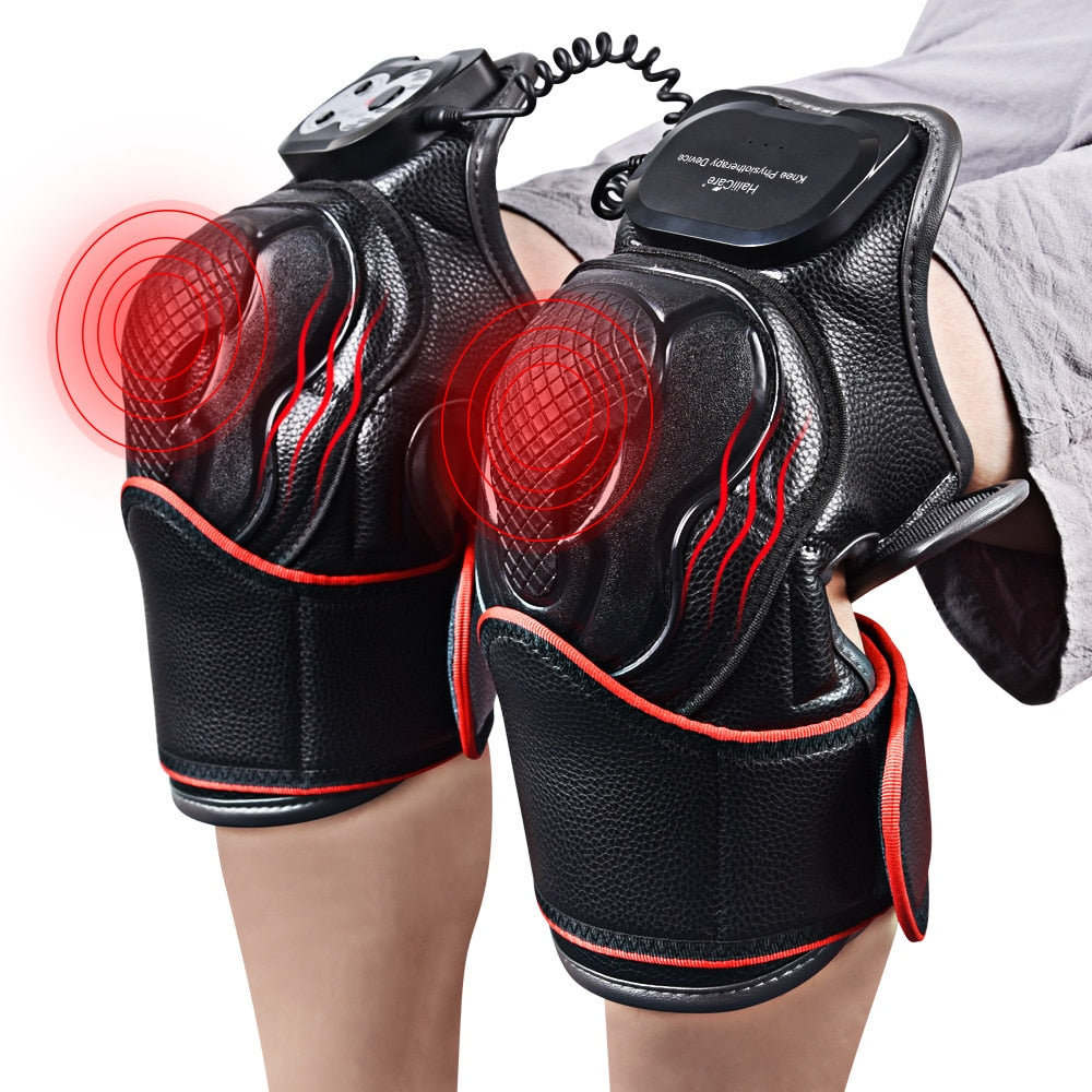 K2 Knee Therapy Massager - Vibrating Heating Joint Physiotherapy Pain Relief Rehabilitation Device